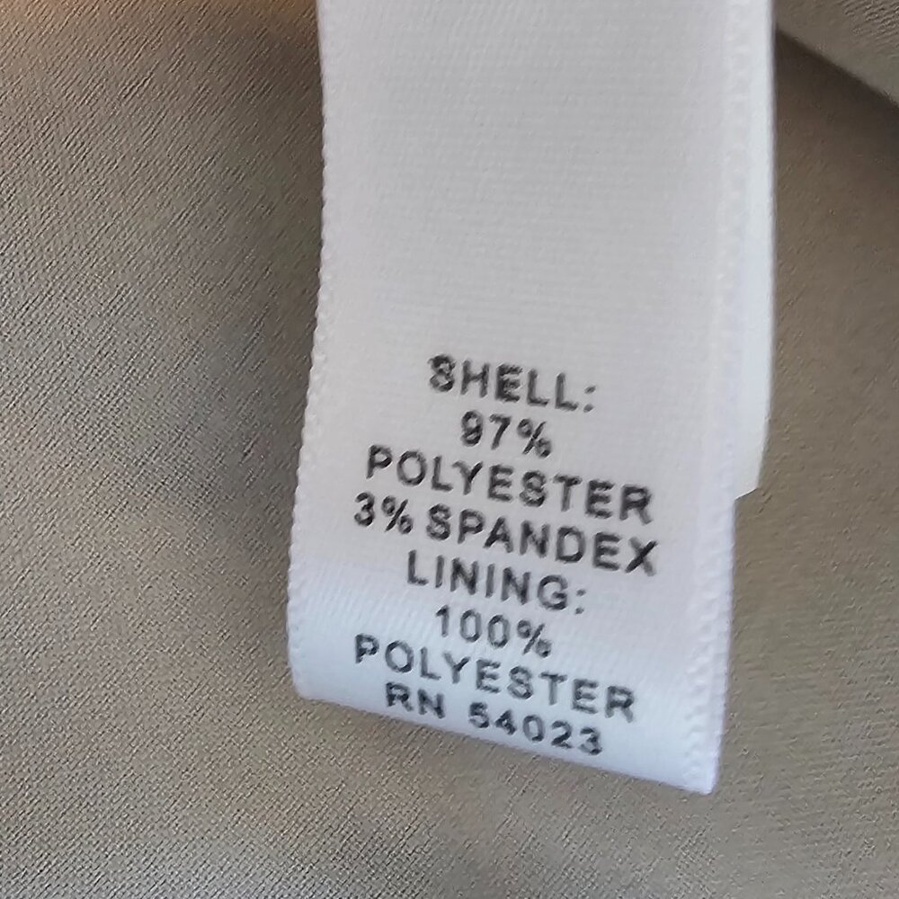 Banana Republic Dress  4P 4 Petite Animal Print Short Sleeve - Picture 4 of 8